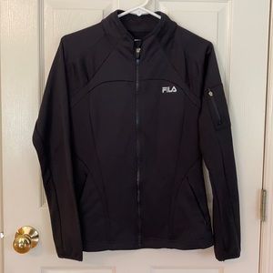 Women’s athletic jacket / sweatshirt.